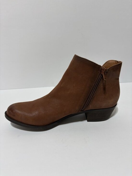 Lucky Brand Women’s Banterr, Brown Ankle Booties, Size 8.5 M - Picture 2 of 5